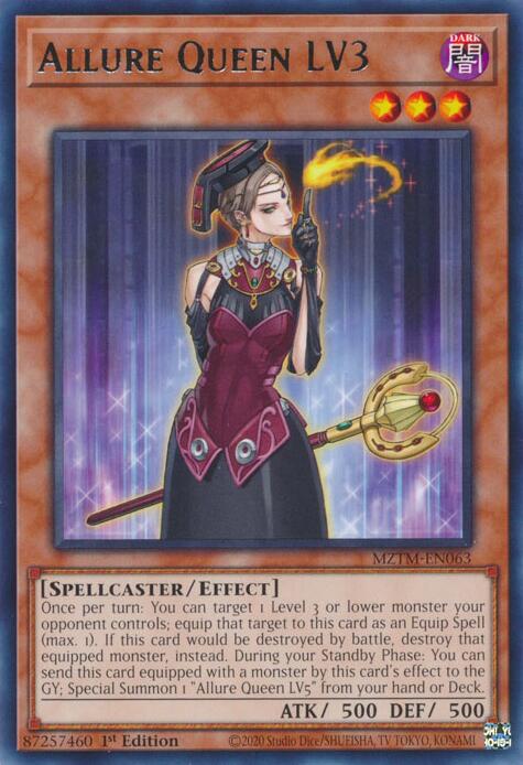 Allure Queen LV3 [MZTM-EN063] Rare | Cracking-Singles