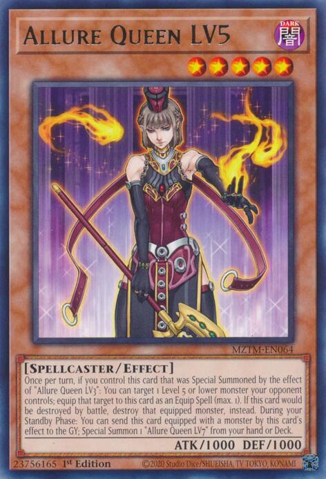 Allure Queen LV5 [MZTM-EN064] Rare | Cracking-Singles