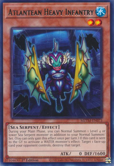 Atlantean Heavy Infantry [MZTM-EN073] Rare | Cracking-Singles