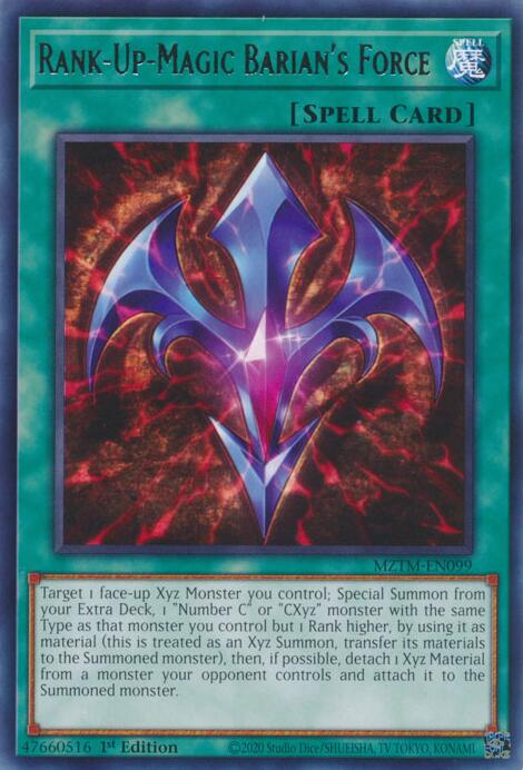Rank-Up-Magic Barian's Force [MZTM-EN099] Rare | Cracking-Singles