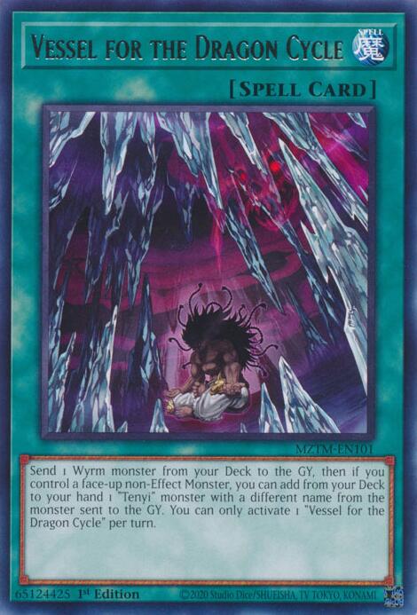 Vessel for the Dragon Cycle [MZTM-EN101] Rare | Cracking-Singles