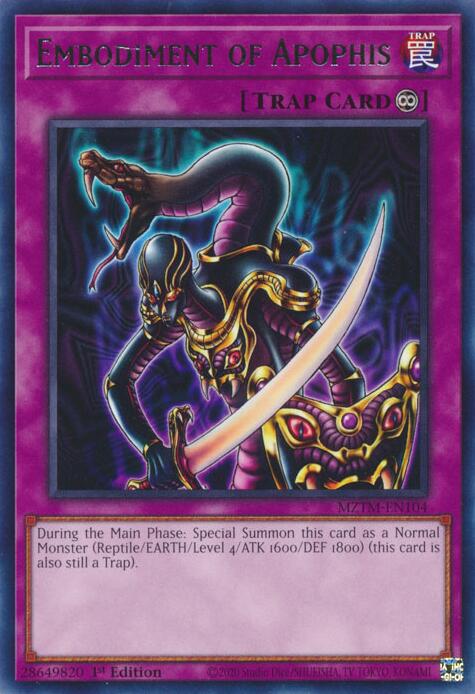 Embodiment of Apophis [MZTM-EN104] Rare | Cracking-Singles
