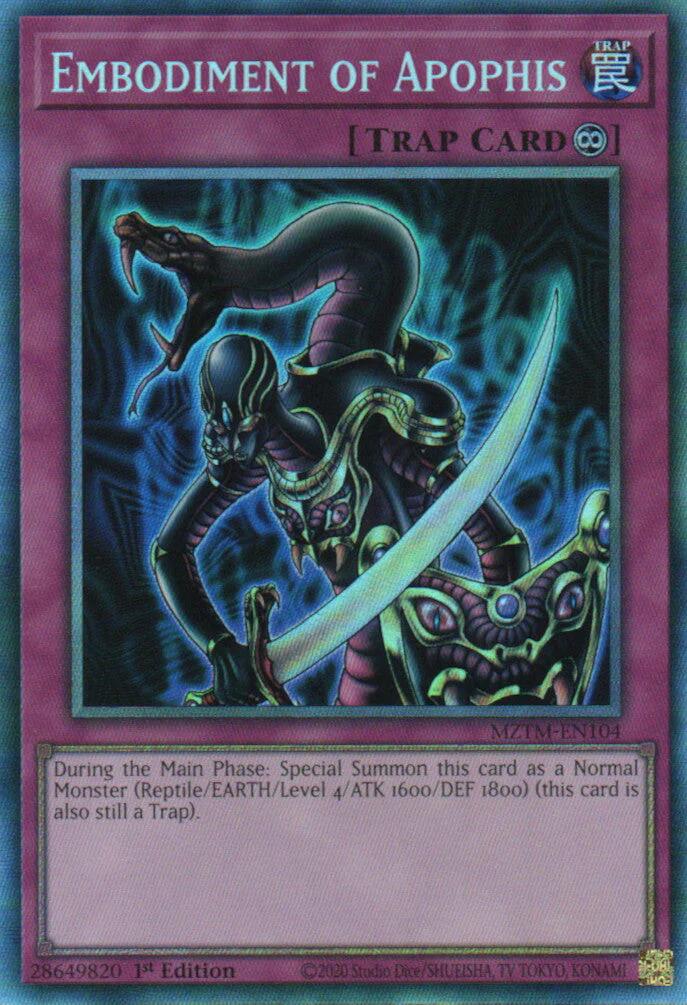 Embodiment of Apophis (Collector's Rare) [MZTM-EN104] Collector's Rare | Cracking-Singles