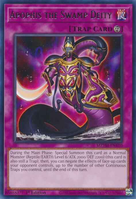 Apophis the Swamp Deity [MZTM-EN110] Rare | Cracking-Singles