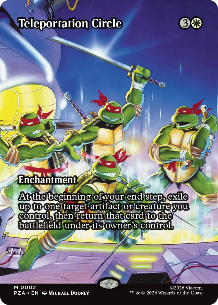 Teleportation Circle (Borderless) [Teenage Mutant Ninja Turtles Eternal-Legal] | Cracking-Singles
