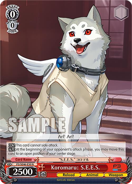 Koromaru: S.E.E.S. (P3/SE46-E30N) [Persona 3 Reload Premium Booster] | Cracking-Singles