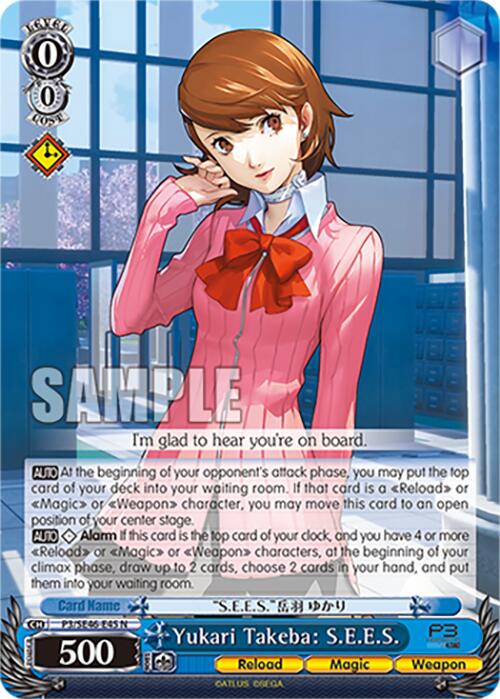 Yukari Takeba: S.E.E.S. (P3/SE46-E45N) [Persona 3 Reload Premium Booster] | Cracking-Singles