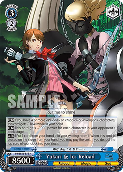 Yukari & Io: Reload (P3/SE46-E55N) [Persona 3 Reload Premium Booster] | Cracking-Singles