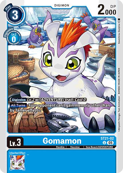 Gomamon [ST21-02] [Starter Deck: Hero of Hope] | Cracking-Singles