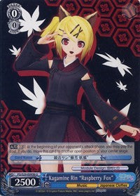 Kagamine Rin "Raspberry Fox" (PD/S29-E095b U) [Hatsune Miku: Project DIVA F 2nd] | Cracking-Singles
