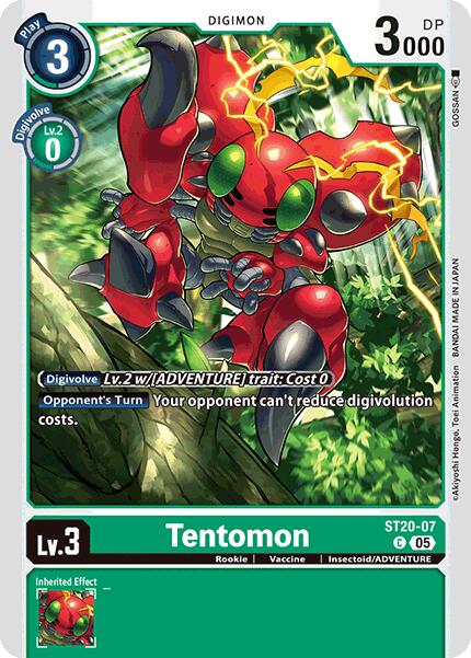 Tentomon [ST20-07] [Starter Deck: Protector of Light] | Cracking-Singles