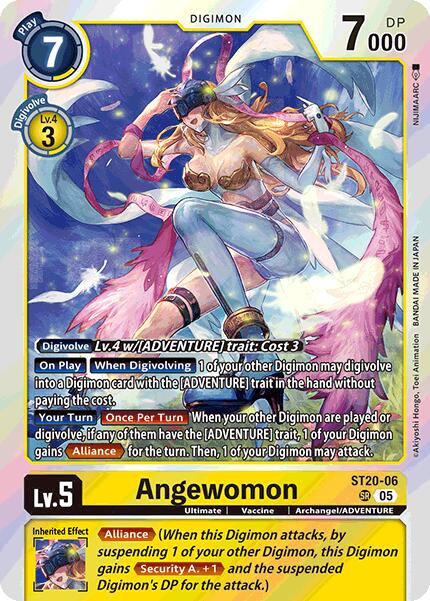 Angewomon [ST20-06] [Starter Deck: Protector of Light] | Cracking-Singles