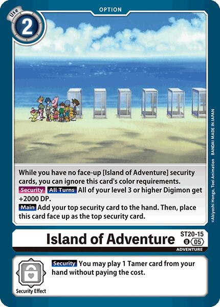 Island of Adventure [ST20-15] [Starter Deck: Protector of Light] | Cracking-Singles