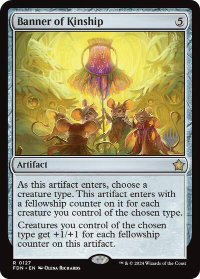 Banner of Kinship (Promo Pack) [Foundations Promos] | Cracking-Singles