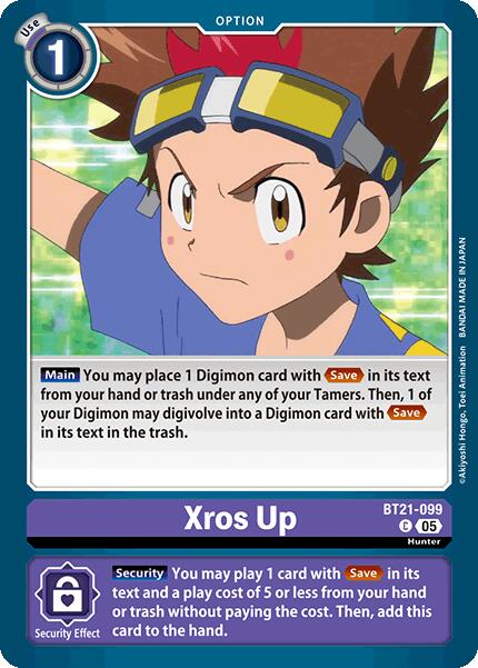 Xros Up [BT21-099] [World Convergence] | Cracking-Singles