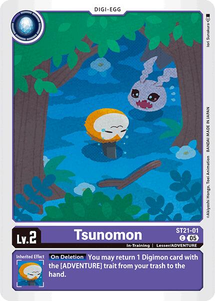 Tsunomon [ST21-01] [Starter Deck: Hero of Hope] | Cracking-Singles