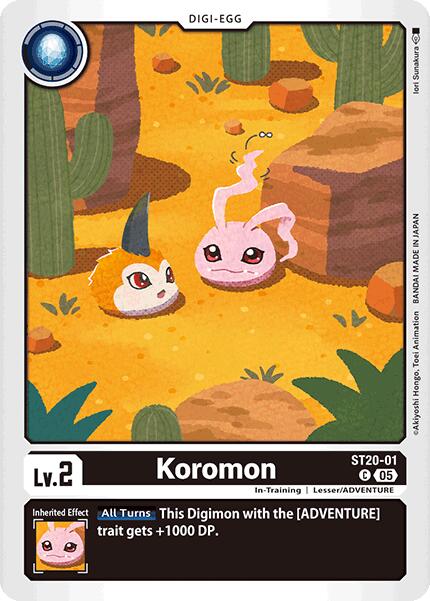 Koromon [ST20-01] [Starter Deck: Protector of Light] | Cracking-Singles
