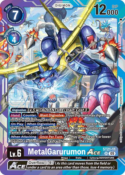 MetalGarurumon ACE [ST21-11] [Starter Deck: Hero of Hope] | Cracking-Singles