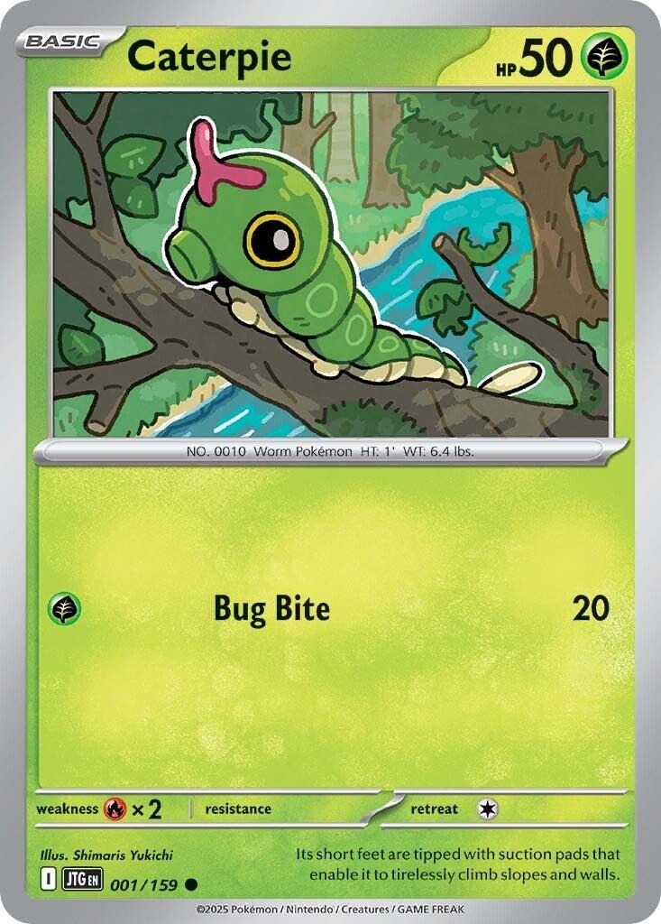 Caterpie (001/159) [Scarlet & Violet: Journey Together] | Cracking-Singles