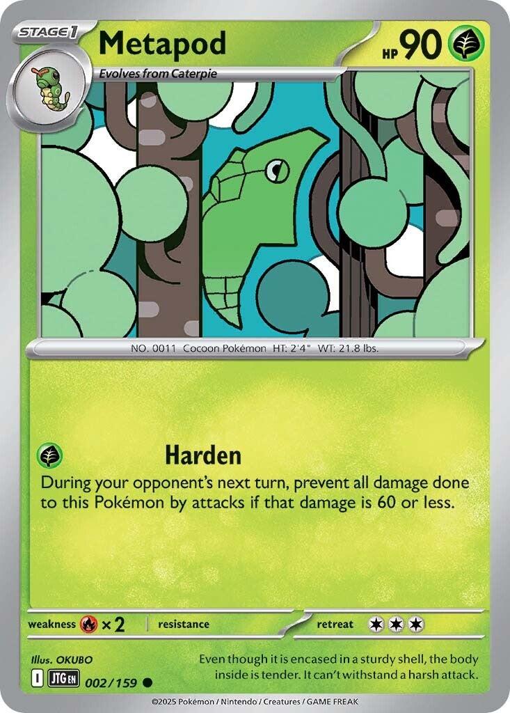 Metapod (002/159) [Scarlet & Violet: Journey Together] | Cracking-Singles