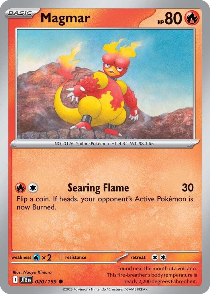 Magmar (020/159) [Scarlet & Violet: Journey Together] | Cracking-Singles