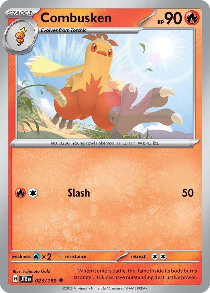 Combusken (023/159) [Scarlet & Violet: Journey Together] | Cracking-Singles