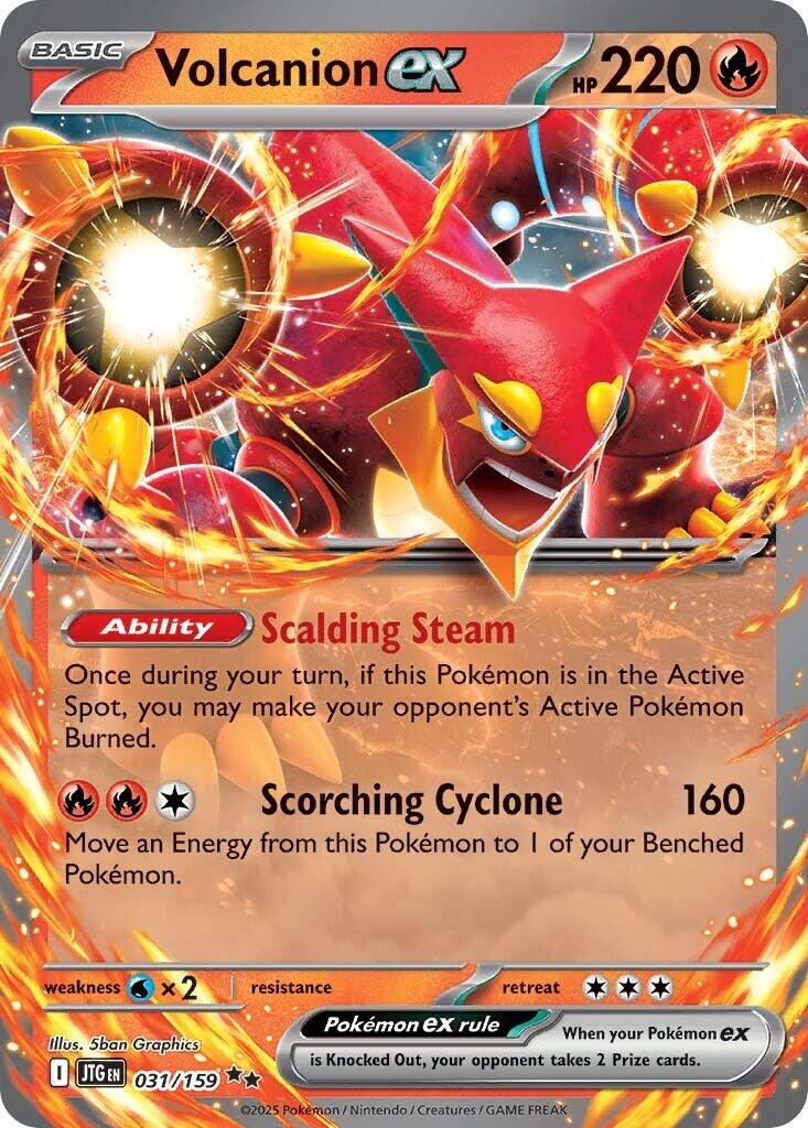 Volcanion ex (031/159) [Scarlet & Violet: Journey Together] | Cracking-Singles