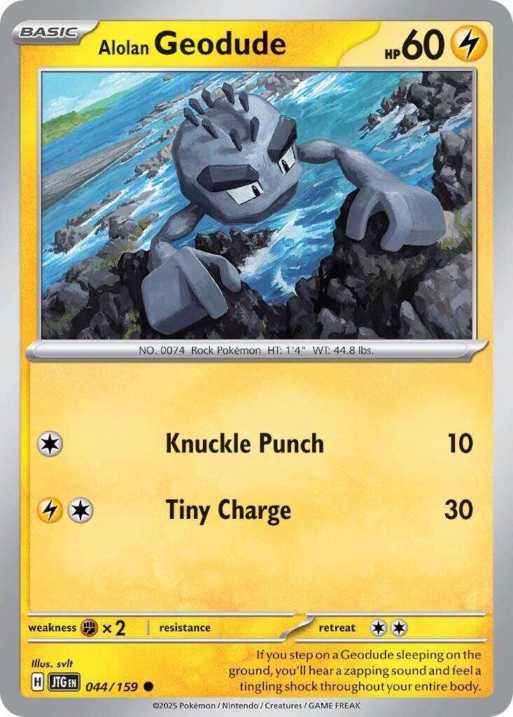Alolan Geodude (044/159) [Scarlet & Violet: Journey Together] | Cracking-Singles