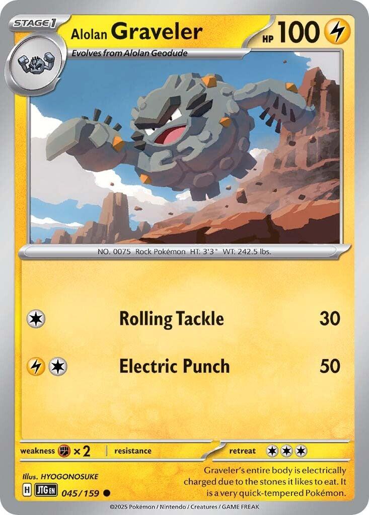 Alolan Graveler (045/159) [Scarlet & Violet: Journey Together] | Cracking-Singles