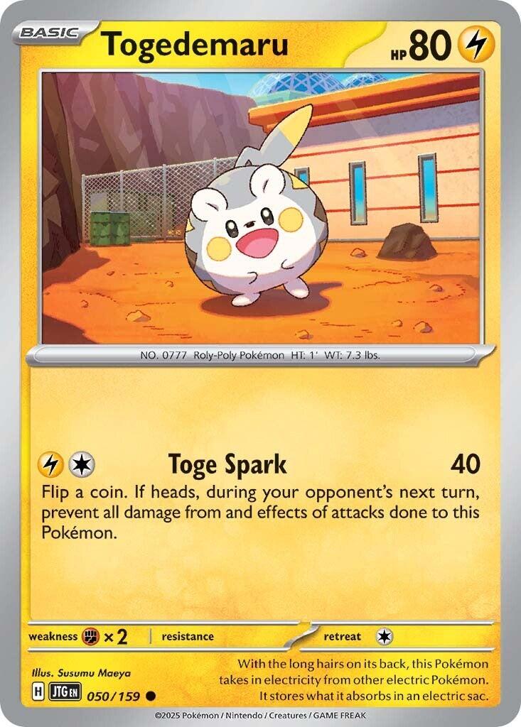 Togedemaru (050/159) [Scarlet & Violet: Journey Together] | Cracking-Singles