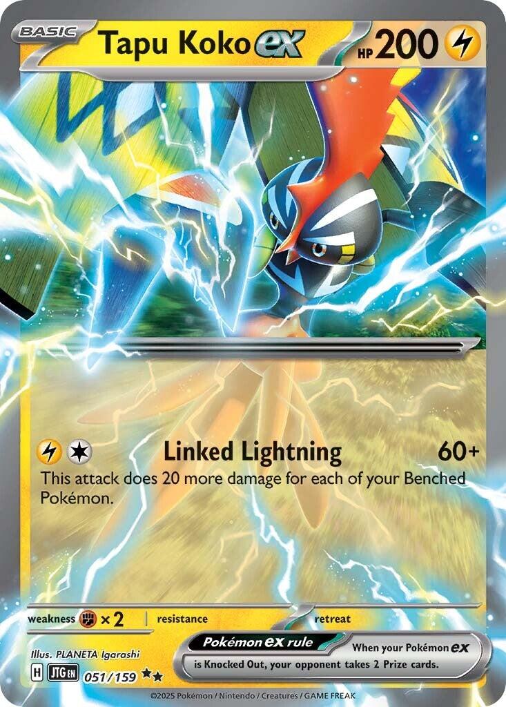Tapu Koko ex (051/159) [Scarlet & Violet: Journey Together] | Cracking-Singles