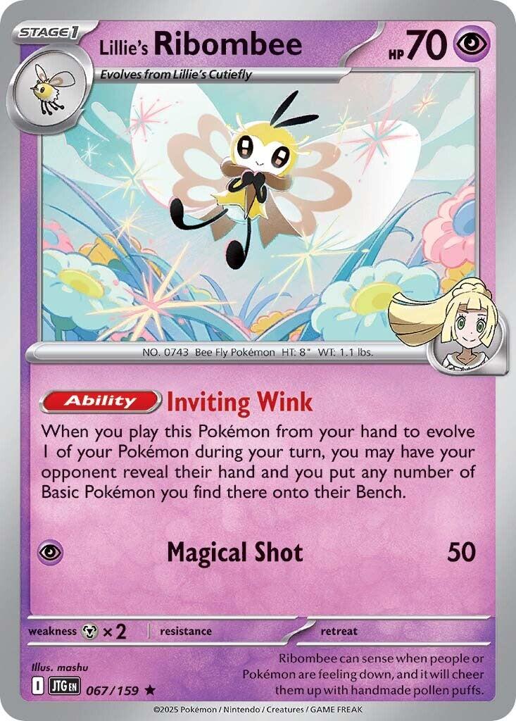 Lillie's Ribombee (067/159) [Scarlet & Violet: Journey Together] | Cracking-Singles
