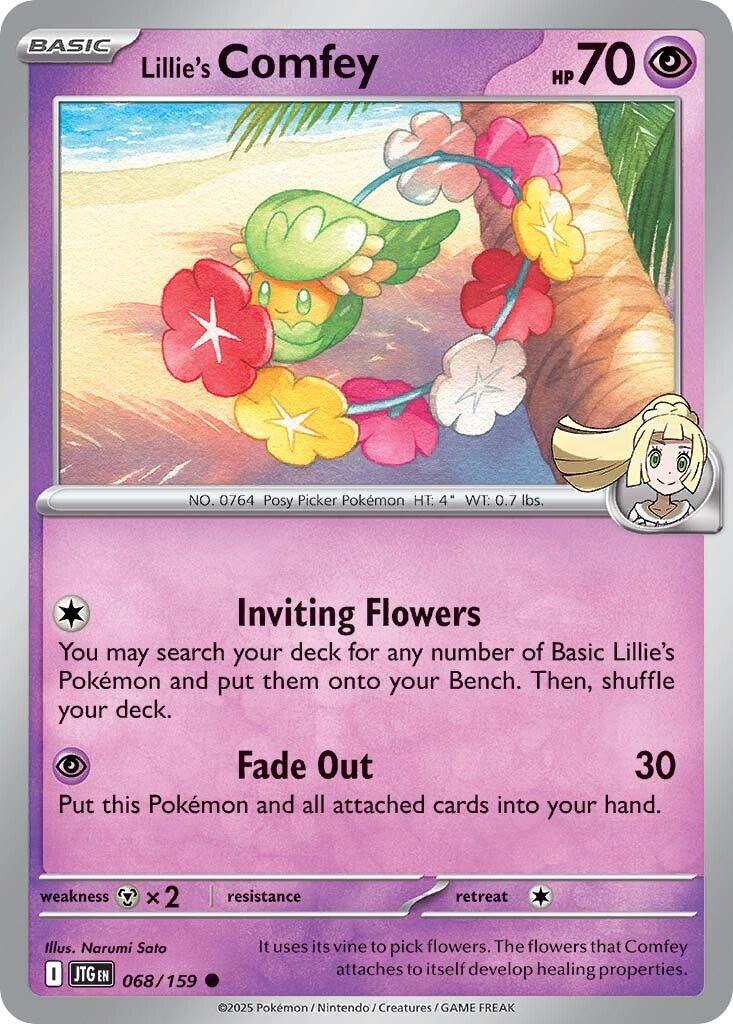 Lillie's Comfey (068/159) [Scarlet & Violet: Journey Together] | Cracking-Singles