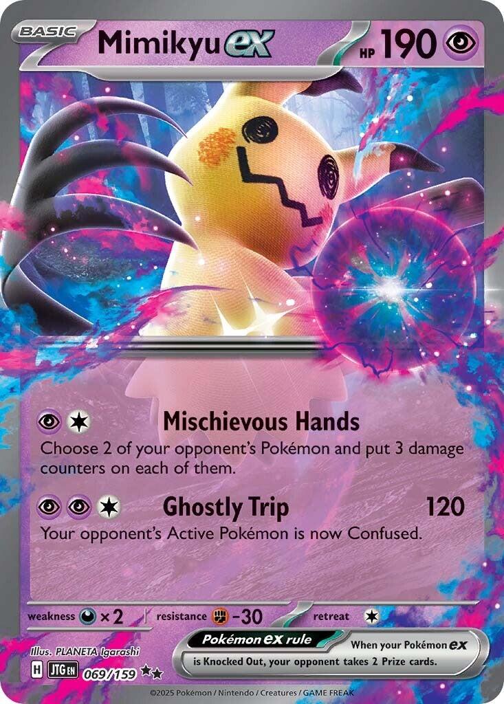 Mimikyu ex (069/159) [Scarlet & Violet: Journey Together] | Cracking-Singles