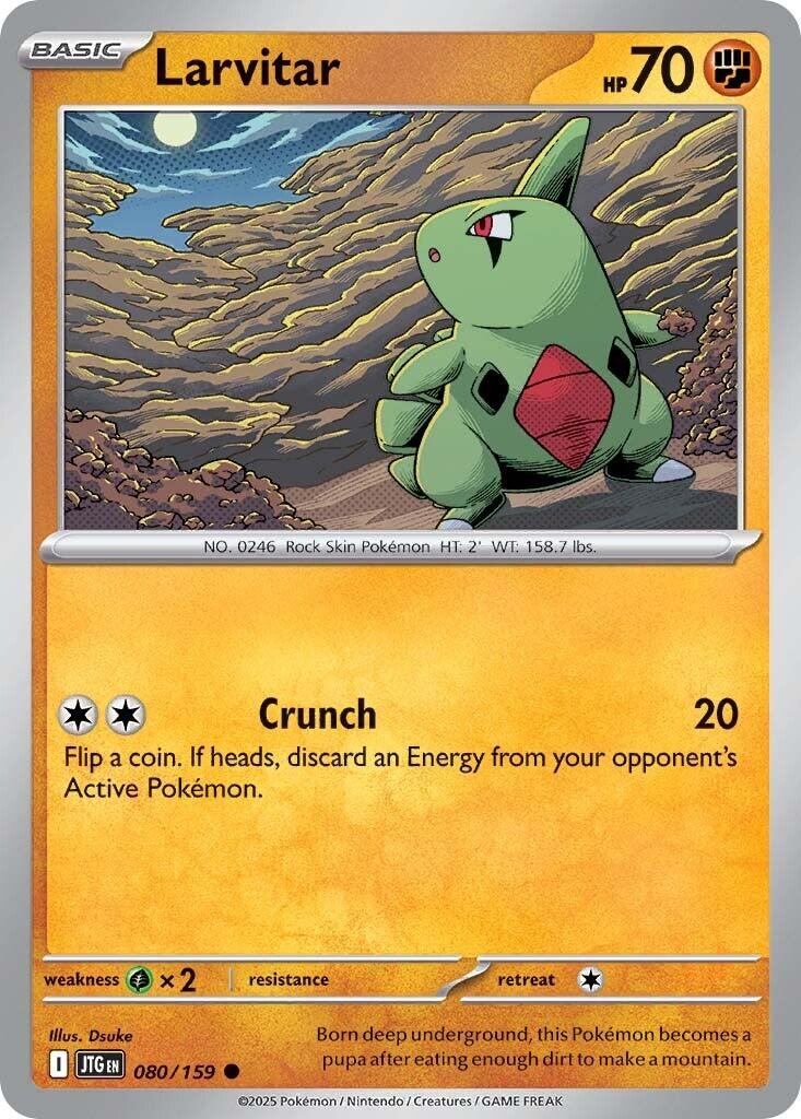 Larvitar (080/159) [Scarlet & Violet: Journey Together] | Cracking-Singles