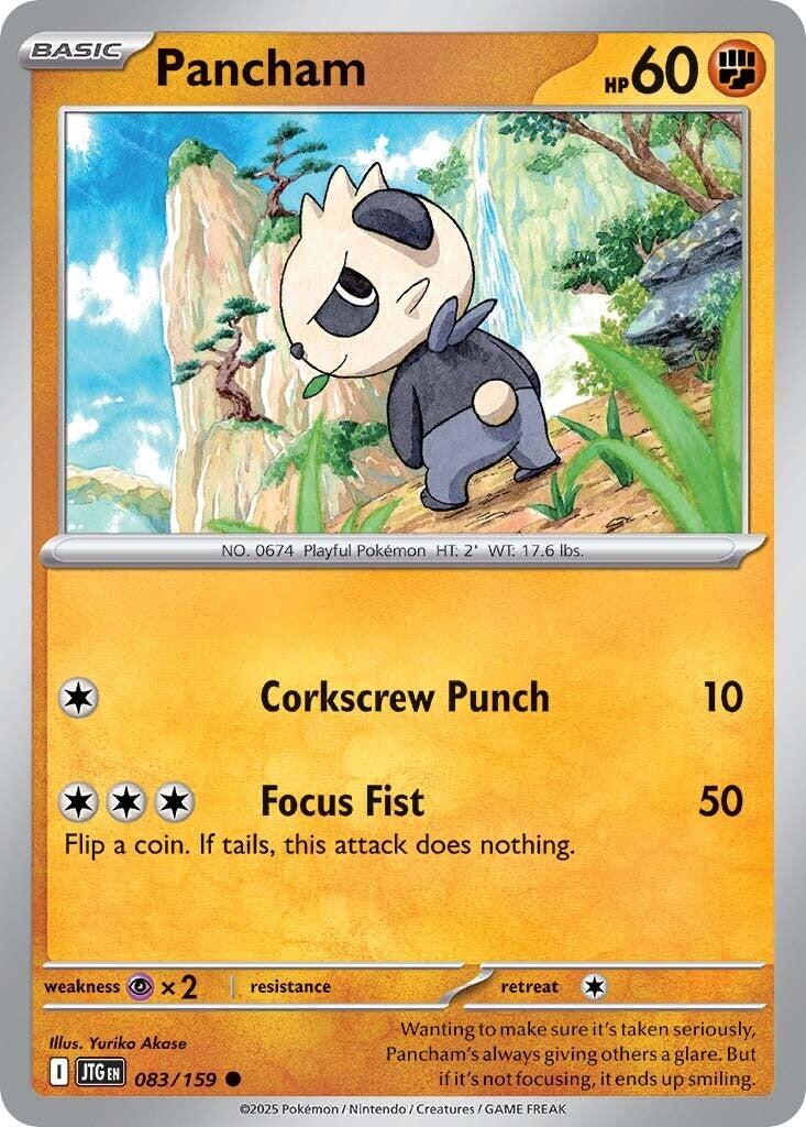 Pancham (083/159) [Scarlet & Violet: Journey Together] | Cracking-Singles