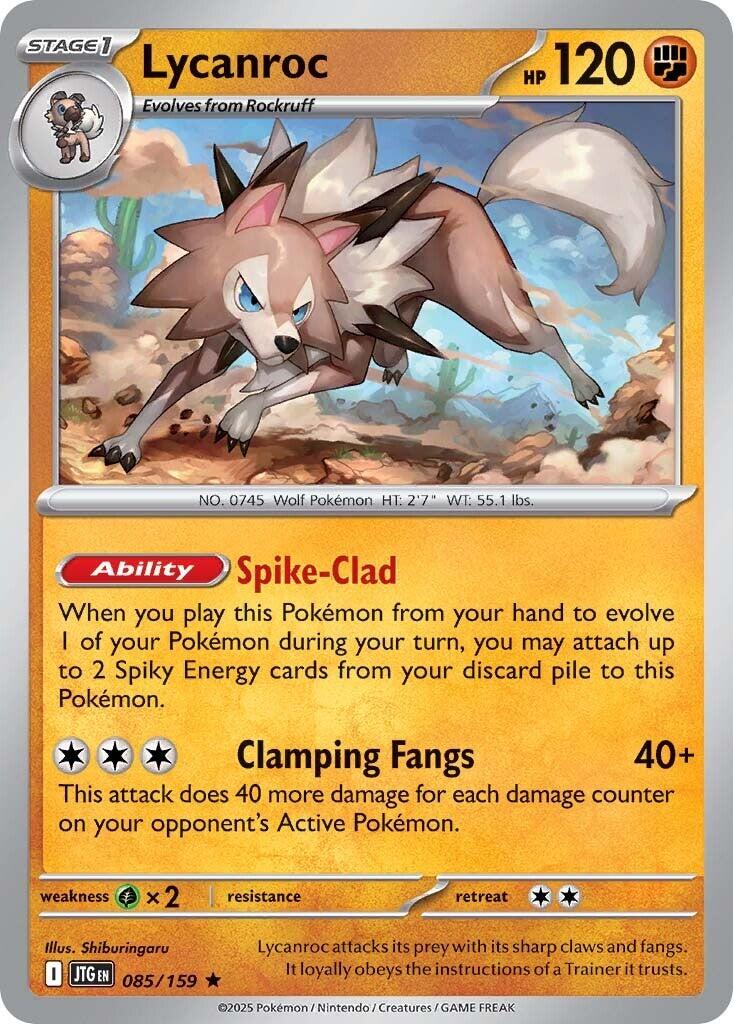 Lycanroc (085/159) [Scarlet & Violet: Journey Together] | Cracking-Singles