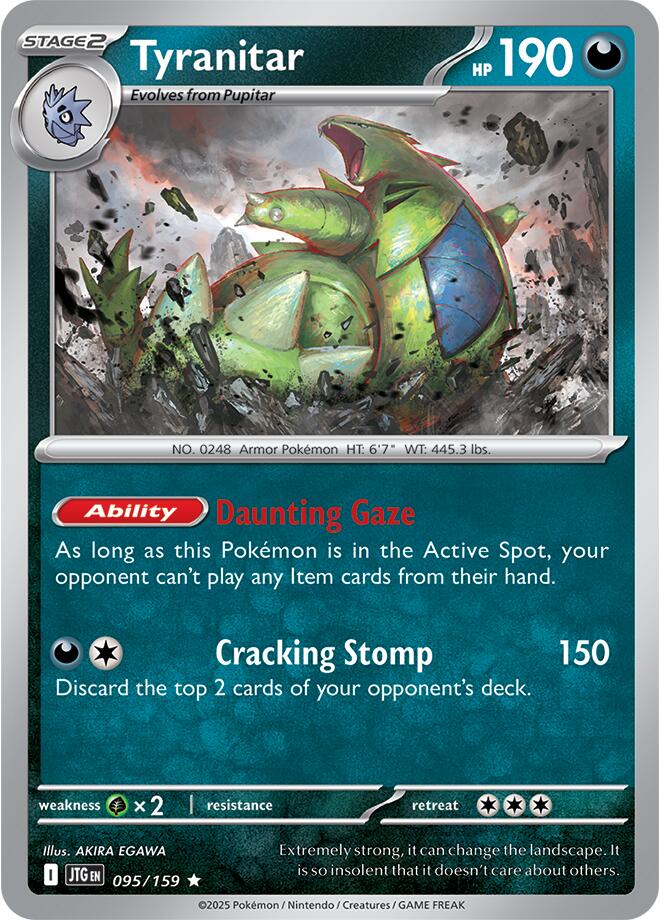 Tyranitar (095/159) [Scarlet & Violet: Journey Together] | Cracking-Singles