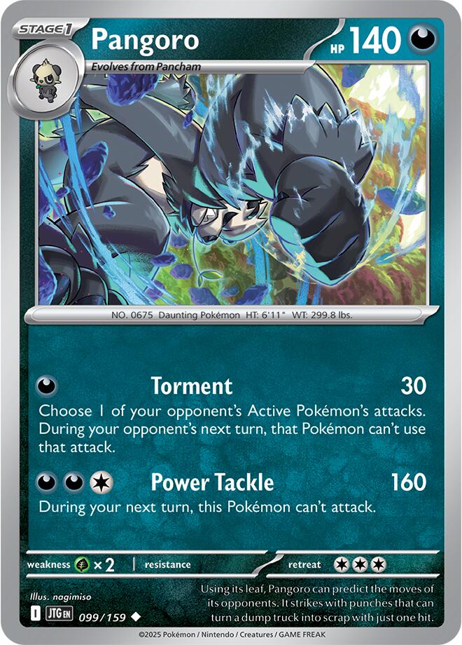 Pangoro (099/159) [Scarlet & Violet: Journey Together] | Cracking-Singles