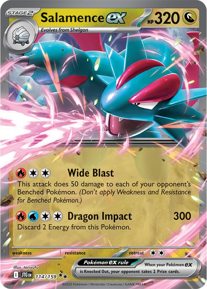 Salamence ex (114/159) [Scarlet & Violet: Journey Together] | Cracking-Singles