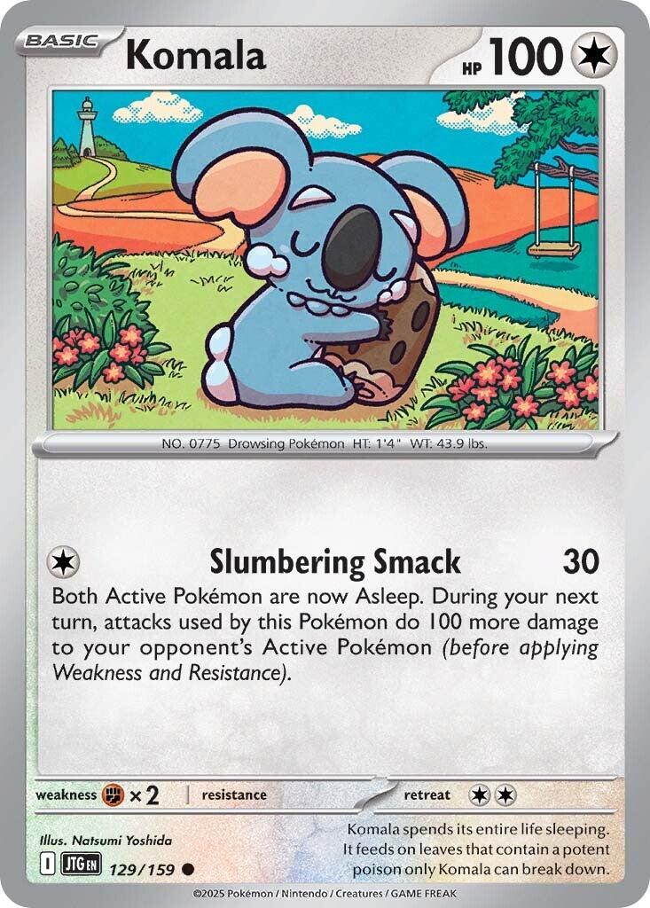 Komala (129/159) [Scarlet & Violet: Journey Together] | Cracking-Singles