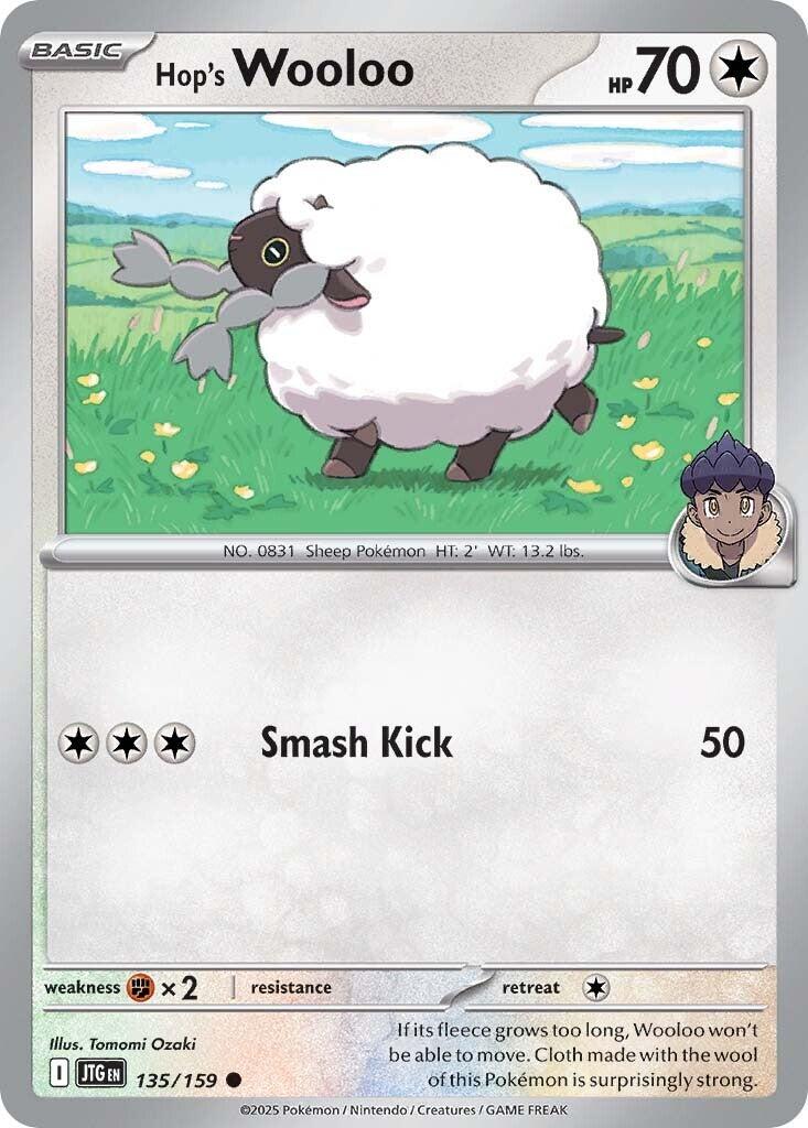 Hop's Wooloo (135/159) [Scarlet & Violet: Journey Together] | Cracking-Singles