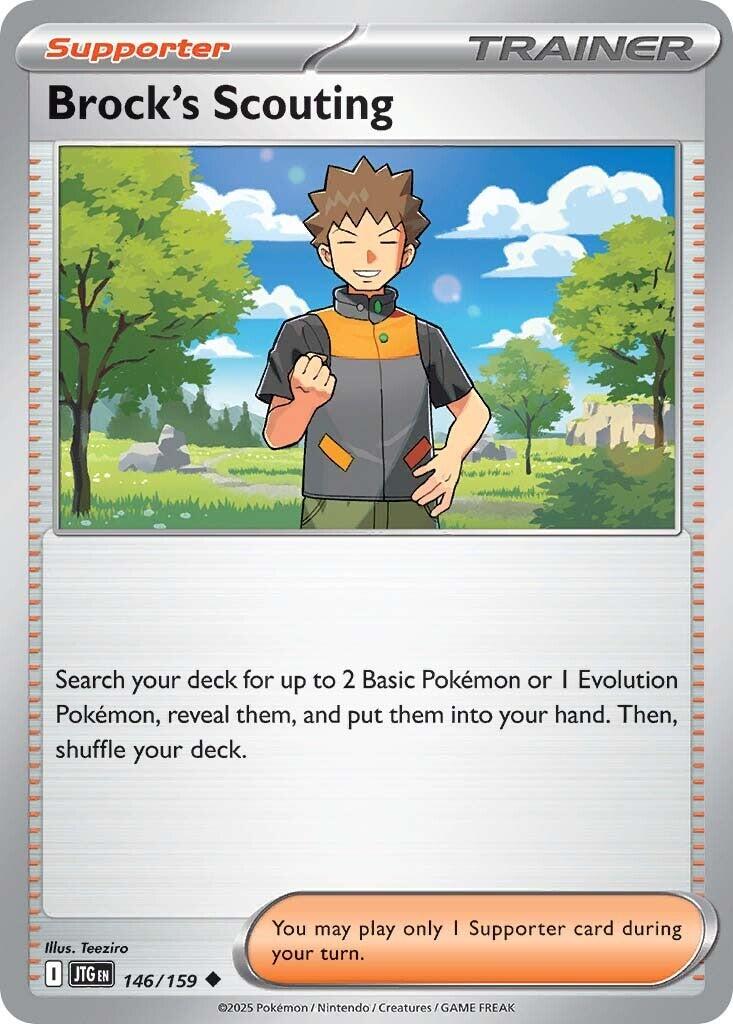 Brock's Scouting (146/159) [Scarlet & Violet: Journey Together] | Cracking-Singles