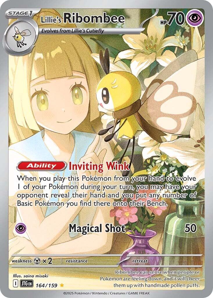 Lillie's Ribombee (164/159) [Scarlet & Violet: Journey Together] | Cracking-Singles