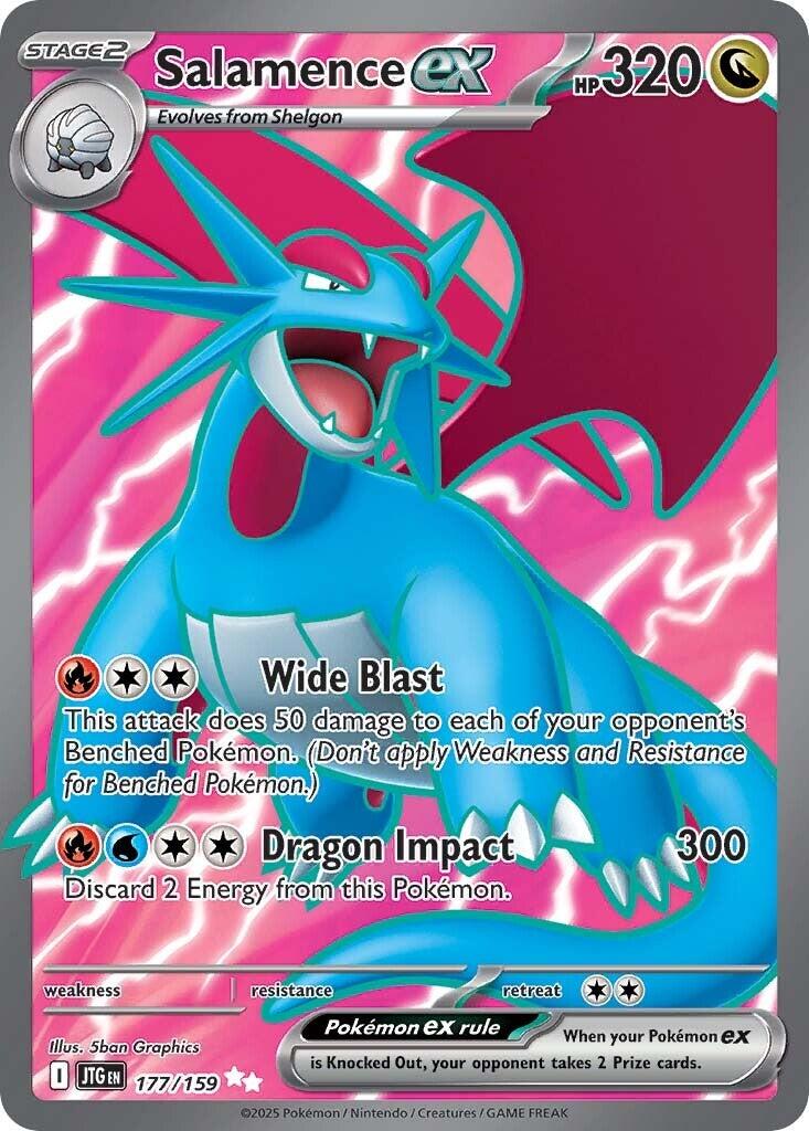 Salamence ex (177/159) [Scarlet & Violet: Journey Together] | Cracking-Singles