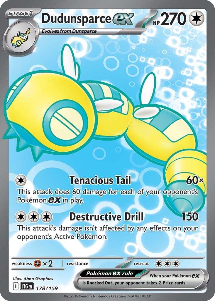 Dudunsparce ex (178/159) [Scarlet & Violet: Journey Together] | Cracking-Singles