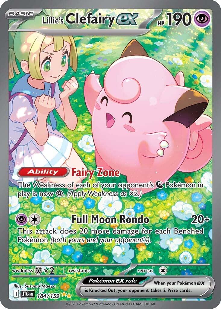 Lillie's Clefairy ex (184/159) [Scarlet & Violet: Journey Together] | Cracking-Singles
