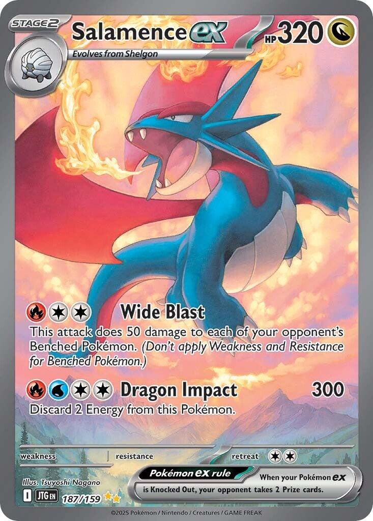 Salamence ex (187/159) [Scarlet & Violet: Journey Together] | Cracking-Singles