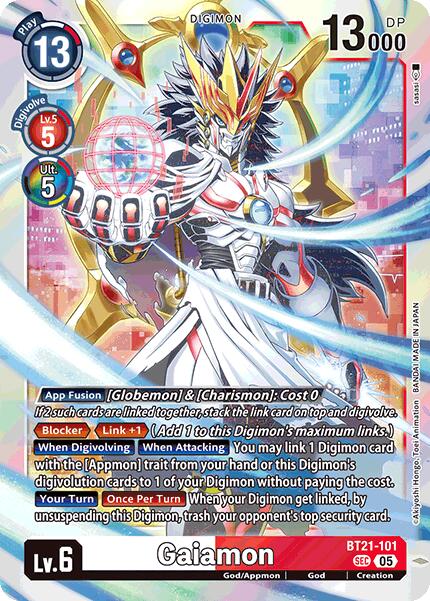 Gaiamon [BT21-101] [World Convergence] | Cracking-Singles