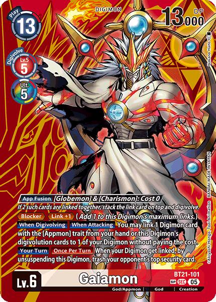 Gaiamon [BT21-101] (SP) [World Convergence] | Cracking-Singles